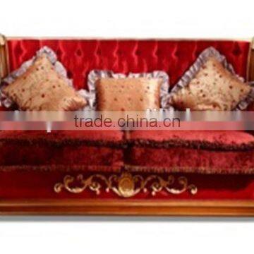 2015 Hot Sales Classic Sofa Set A65360,European Style Beech Wood Sofa Set With Hand Carved photo-2