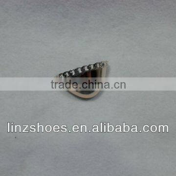 LNZ8020 TPU electroplate toe caps for women shoes,Shoe Accessories