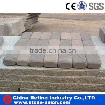 Shandong grey sandstone tumbled finished