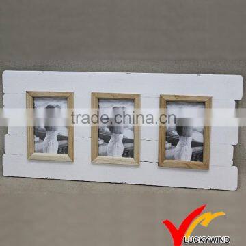 Wall Wood Love Heart Multi Opening Photo Frames Shabby Chic photo-2