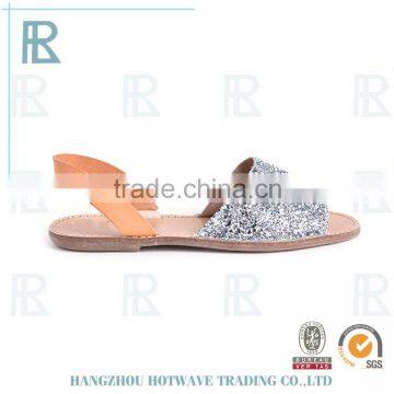 Fashion Designer latest women flat sandals