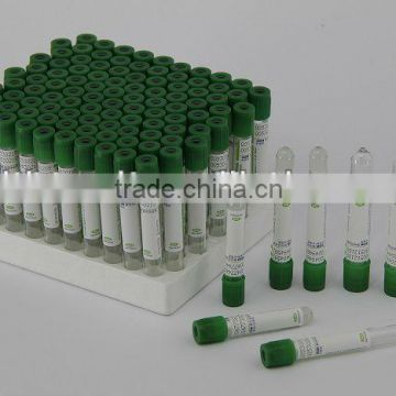 vacuum blood collection heparin tube