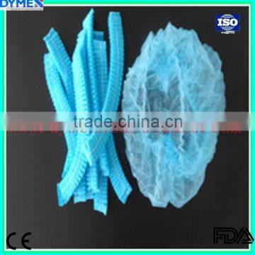 Disposable Nonwoven Surgical Single Elastic Mob Caps photo-3