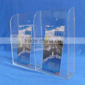 China supplier wall mount brochure holder for 2015