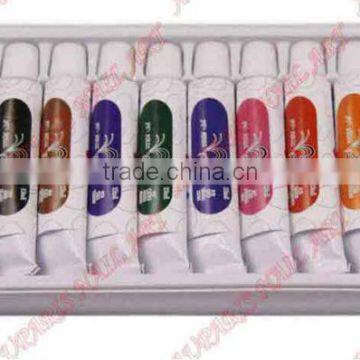 2014 Hot Sale 12 Colors Pro Acrylic Paint Nail Art Polish 3D Paint Decor Design Tips Tube Set #892120