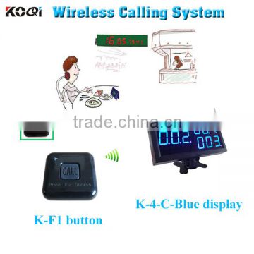 wireless call paging system for restaurant waiter buzzer systems with 433mhz