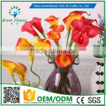 2016 Mini Calla Lily Real Touch Artificial Flowers Wholesale for Home Wedding Party Decoration Decorative Flowers photo-4