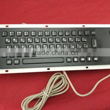 Russian IP65 Stainless Steel Waterproof Usb Metal Keyboard photo-3