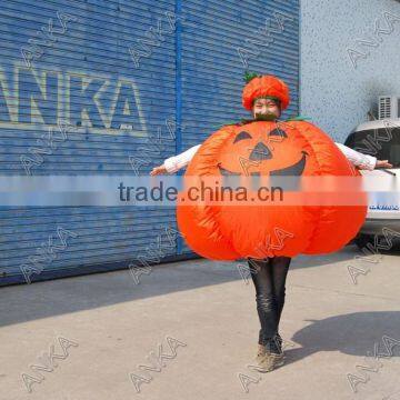 Commercial halloween decorations inflatable pumpkin costume