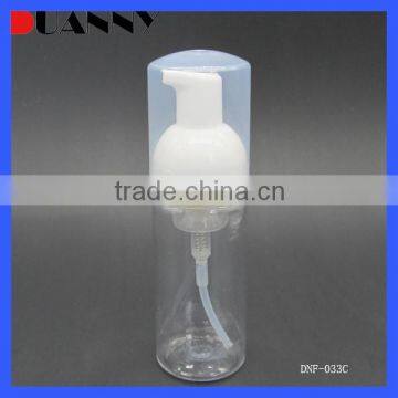 CLEAR PLASTIC FOAM BOTTLE,FOAMING DISPENSER BOTTLE