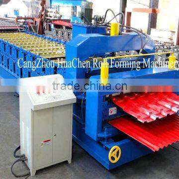 China HC27-18-1250 double deck color steel roll forming machine                        
                                                                                Supplier's Choice