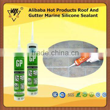 Alibaba Hot Products Roof And Gutter Marine Silicone Sealant