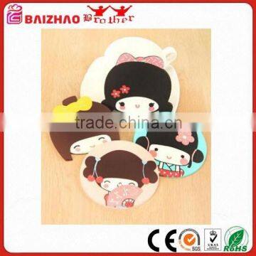 Novelty Candy Color Coasters Cup Bowl Pad Mats Rubber Placemat