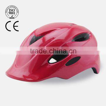 2016 new in-mold kids helmet to ride, and with back light on safety helmet. (FT-65)