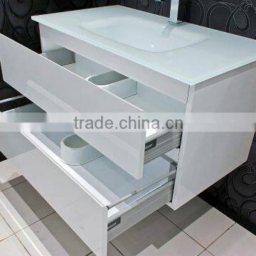 white hot-sell MDF solid wood bathroom cabinet                        
                                                Quality Choice