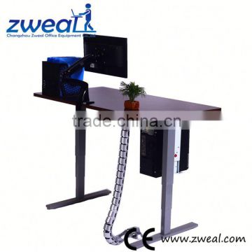 angle height adjustable rolling laptop desk factory wholesale