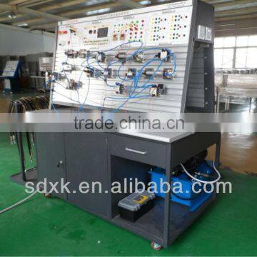 PLC-controlled Hydraulic and Pneumatic Educational Training Equipment (double-sides)