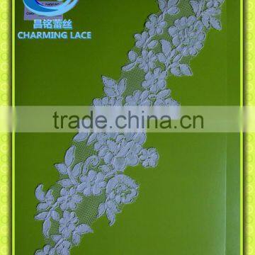 Embroiedered Jacquard lace flower CJM002C