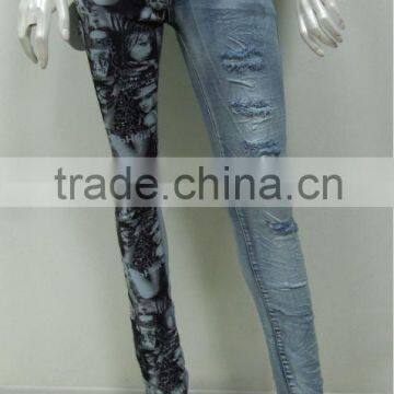 New style fashion women jeans, jeans women made in China