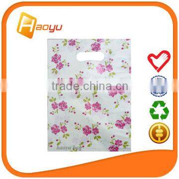 Wholesale Alibaba die cut t-shirt plastic bag for carry bags