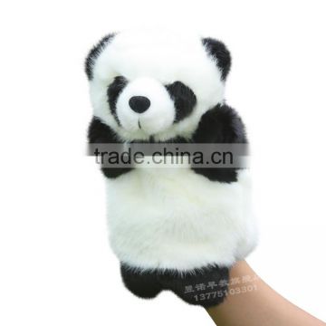 Plush Toy Animal Panda Hand Puppet For Promotion