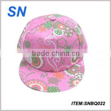 top sale colourful embroidery custom snapback fashion girls hat