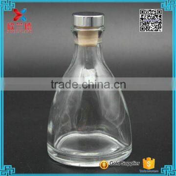 Factory sale funnel shape 170ml liquor bottles hot sell in Japan and Korea