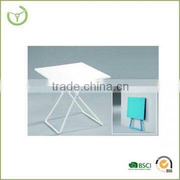 HL-T-12002 white color square kid table/folding table used garden