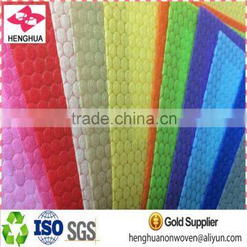 New Design Colorful PP polypropylene bubble dot Nonwoven Fabric