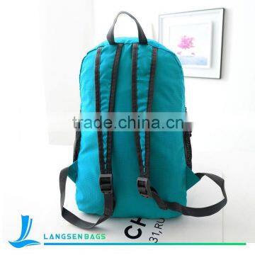 New Outdoor Fashion Nylon Folding Backpack Bag photo-3