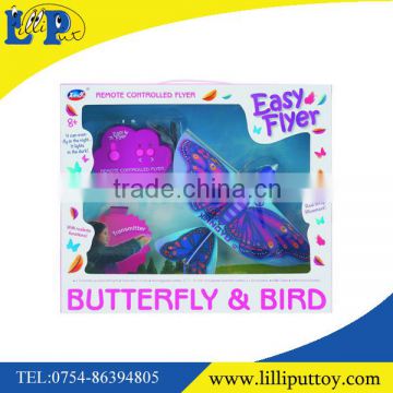 Beautiful remote control butterfly bird toy for children