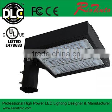 New design UL DLC cUL FCC 150w led shoebox retrofit kit 5years warranty for wholesaler