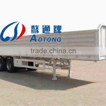 tri axle box semi trailer,heavy duty type optional,side doors optional