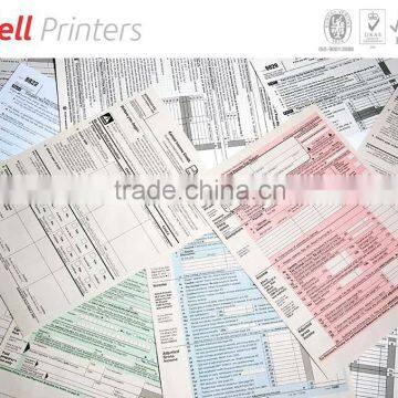 Bank Telecom TV Mobile Cash registration forms printing , Account opening forms front and back printing from Indian Printer