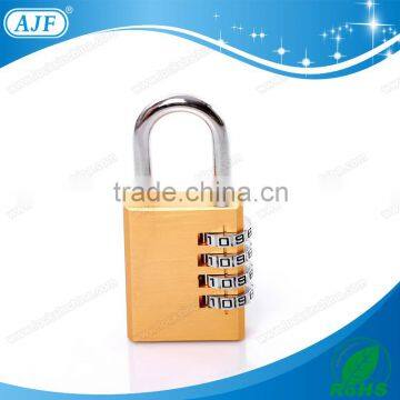 AJF 2015 High Security and Quality 4 Digits Big Square Shape Aluminium Padlock, Number Padlock photo-2