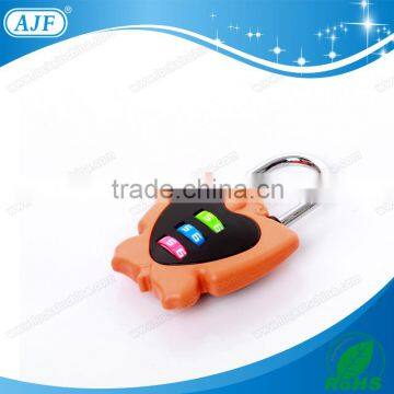 AJF New Arrival Fashion Modeling 3 Digits Colorful Butterfly Shape Newest Unique Padlock photo-2