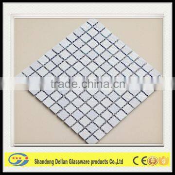 Blue Color Swimming Pool Glass Mosaic photo-6