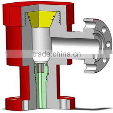 API Standard Spec 6A Fixed choke valve for Oil Well Drilling