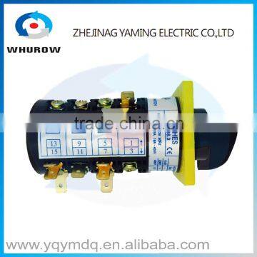 HZ5B-20/4DG for Distribution Box Electrical High Voltage Changeover Rotary Cam Switch Four Poles 20A Sliver Point Contacts CE photo-3