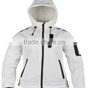 white women leisure and warm interlock softshell jacket winter jacket