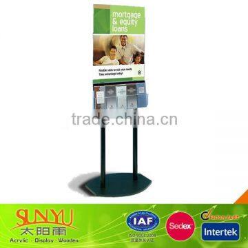 Floor Cardboard Sign Display Stand