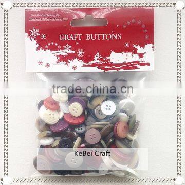 mixed color & mixed sizes button sets for diy ,card making, gift promotion