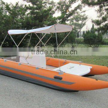 CE high speed catamaran racing inflatable boat                        
                                                Quality Choice