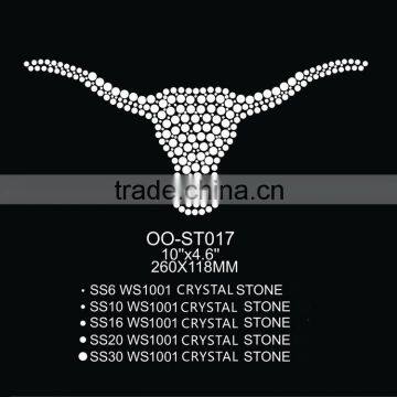 Latest Crystal OX - Head Design Motorcycle Stickers