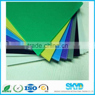 Corflute Plastic Decorative Plastic Panel Corrugated Sheet