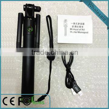 Wholesales Extendable Wireless Bluetooth Selfie Monopod