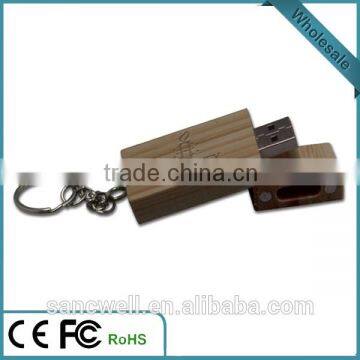 Novelty Bulk Wooden USB Flash Drive for Promotion Gifts