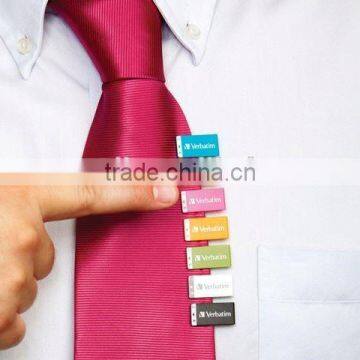 2014 new product wholesale tie clip usb flash drive free samples made in china