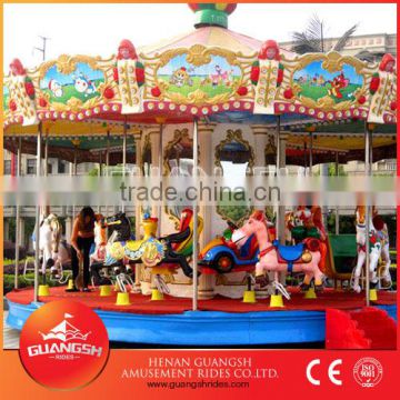 Joyful! luxury merry go round kids rides amusement machines