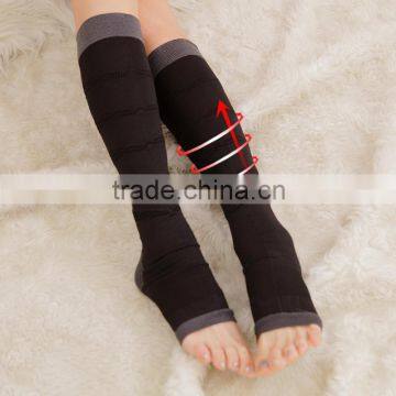 Knee High Leg Massage Women Night Compression Socks